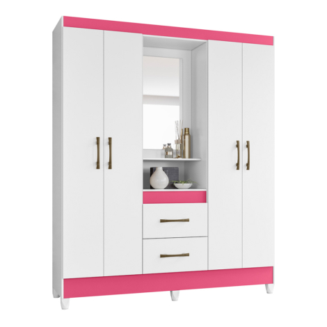 Moval - Gr Niteroi - Branco e Rosa - Infinito - E-Commerce