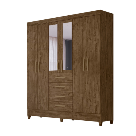 Moval - Linha Royal - GR New Avai+Comoda Venus - Castanho Wood - Infinito - E-Commerce